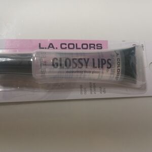 L.A. COLORS Glossy Lips Moisturizing Sheer Lip Gloss - Light Pink